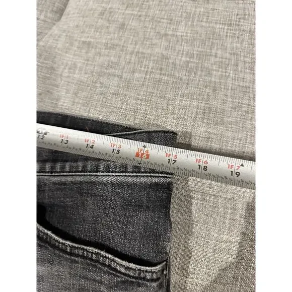 Diesel Jeans Mens 32x32 Black Denim D-Fining Italian Selvedged Button Repairable